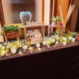 披露宴会場入口