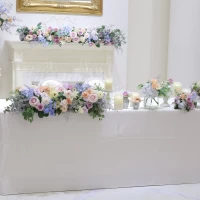 高砂の装花。オプション付けました。