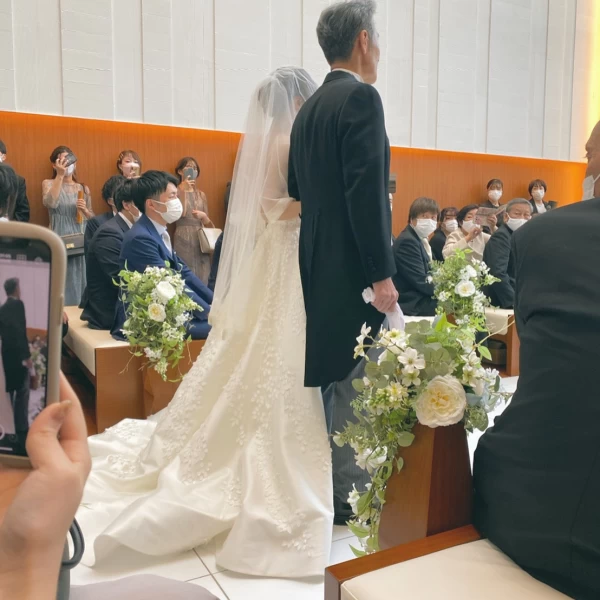 絶対に最高の結婚式を結べます！」｜挙式会場の天井の高さが決めてで