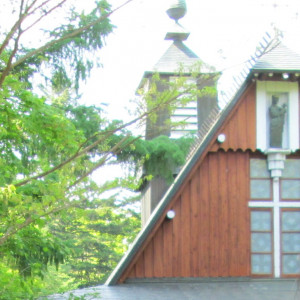三角屋根|59646さんの軽井沢聖パウロカトリック教会の写真(55912)