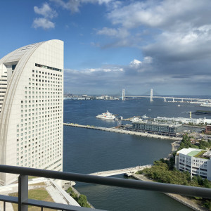 披露宴会場からの眺め（海側）|599005さんの横浜ベイホテル東急の写真(1311335)