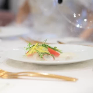 スモークのカルパッチョ