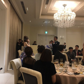 サプライズも柔軟に対応してくださいます。