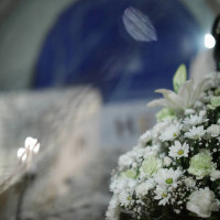 石の教会装花