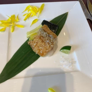 甘鯛の松笠焼き