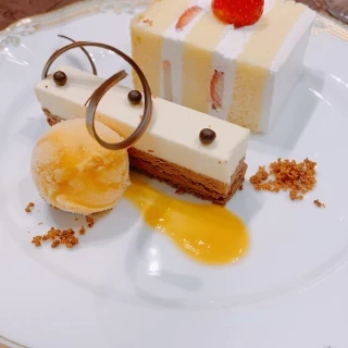ケーキが2種類あったのが嬉しかったです。