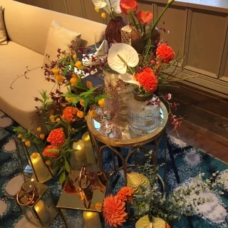 どんな装花ともマッチします