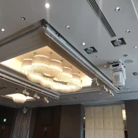 桔梗のシャンデリア