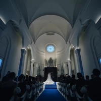 挙式中の会場