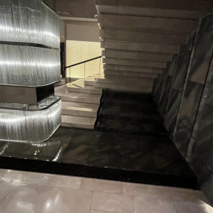 階段下には水が流れていて、音が心地よかったです|599745さんのフォーシーズンズホテル京都（Four Seasons Hotel Kyoto）の写真(1855850)