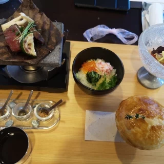 朴葉味噌　お茶漬けおすすめです