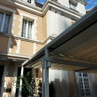1Fテラス建物側