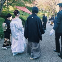 お庭参りも空気が良くて気持ち良いです