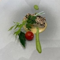 真鯛の胡麻焼き