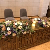 新郎新婦の席装飾