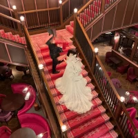 ロビーの大階段