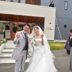 玄関前で撮ったものです！外観もオシャレです！|600270さんのルルぺパン（営業終了）の写真(1327381)
