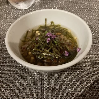 お茶漬けです。