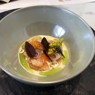 初回見学の際に食べたお料理です。
基本フレンチです。