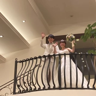 披露宴入場