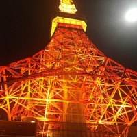 入り口から目の前が東京タワー