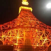 入り口から目の前が東京タワー