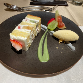 デザートです。子供たちがぱくぱく食べてくれました♡