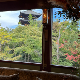 京都らしさを部屋からでも味わえる。高台寺の近さに圧倒されます