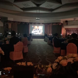 新婦からの会場風景