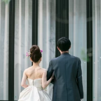 ヘアチェンジをして披露宴会場へ
