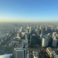 披露宴開場から見える景色は素晴らしいです。