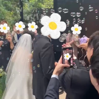 新郎新婦退場