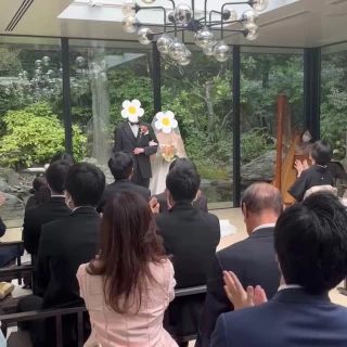 挙式の様子
