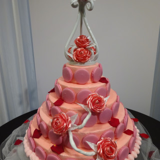 マカロンケーキ