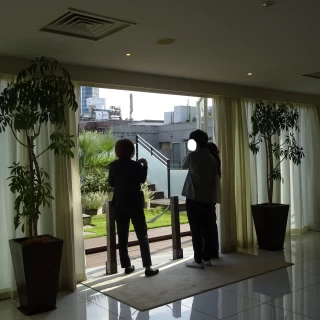 屋上チャペルの入り口