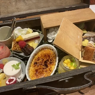 たくさん種類がありどれもとても美味しいデザート