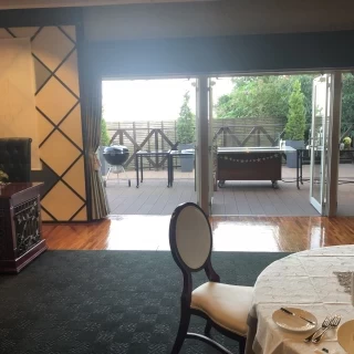 テラスにも出れます。