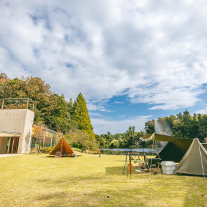 ガーデン装飾
（夫の趣味であるテントをはりました）|601699さんのAMANDAN VILLA  ～アマンダンヴィラ～の写真(1360045)