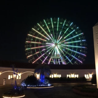 敷地内からの夜景