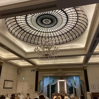 照明も素敵だった