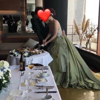 ケーキ入刀