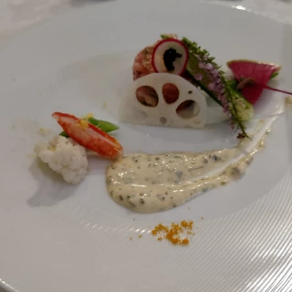 下見の時に出てきた料理です