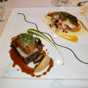 メイン料理(肉、魚)|602907さんのフランス料理レストラン ラ・パルム・ドールの写真(1384982)