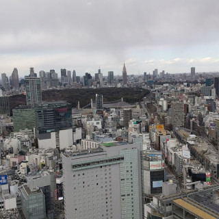 会場から見える渋谷の景色