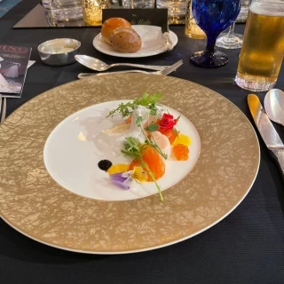 サーモンとホタテが美味しかった