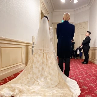 挙式入場前