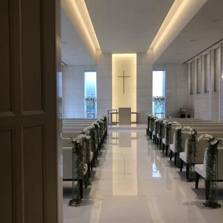 チャペル入り口。