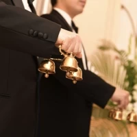 聖歌隊の方の演奏
