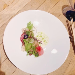 前菜の試食