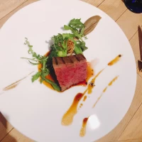 メイン料理の試食